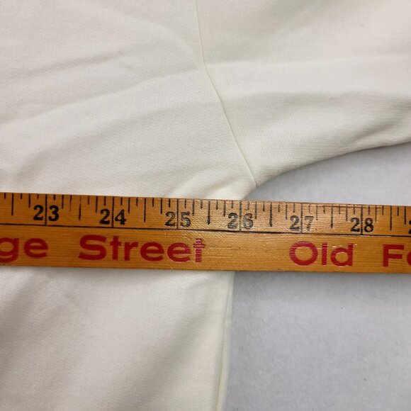 Barbie Vacay Mode 2X Off-White Logo Sweatshirt Pink Flamingo Float Pool - Picture 8 of 9